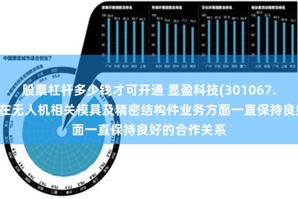 股票杠杆多少钱才可开通 显盈科技(301067.SZ)：与大疆在无人机相关模具及精密结构件业务方面一直保持良好的合作关系