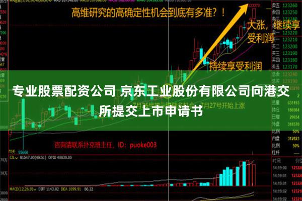 专业股票配资公司 京东工业股份有限公司向港交所提交上市申请书